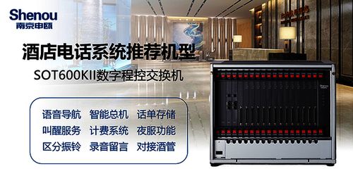 申甌sot600程控數字交換機